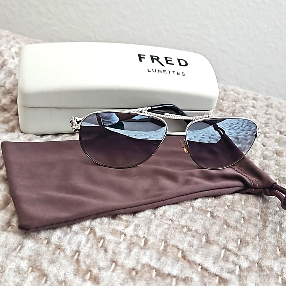 Fred Lunettes Aviator Sunglasses
